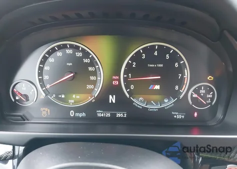 2016 BMW X5 M из США, поврежденный, VIN 5YMKT6C55G0R78473